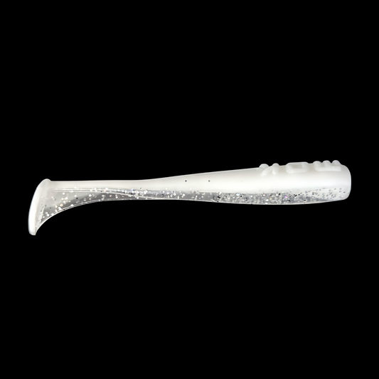 MOK 4 inch Ghost Shad soft plastic swimbait